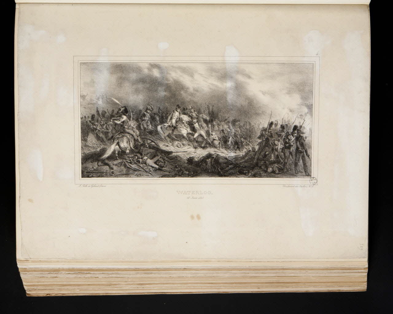 album WATERLOO.  18 Juin 1815. 1963.75.65.54 Photo