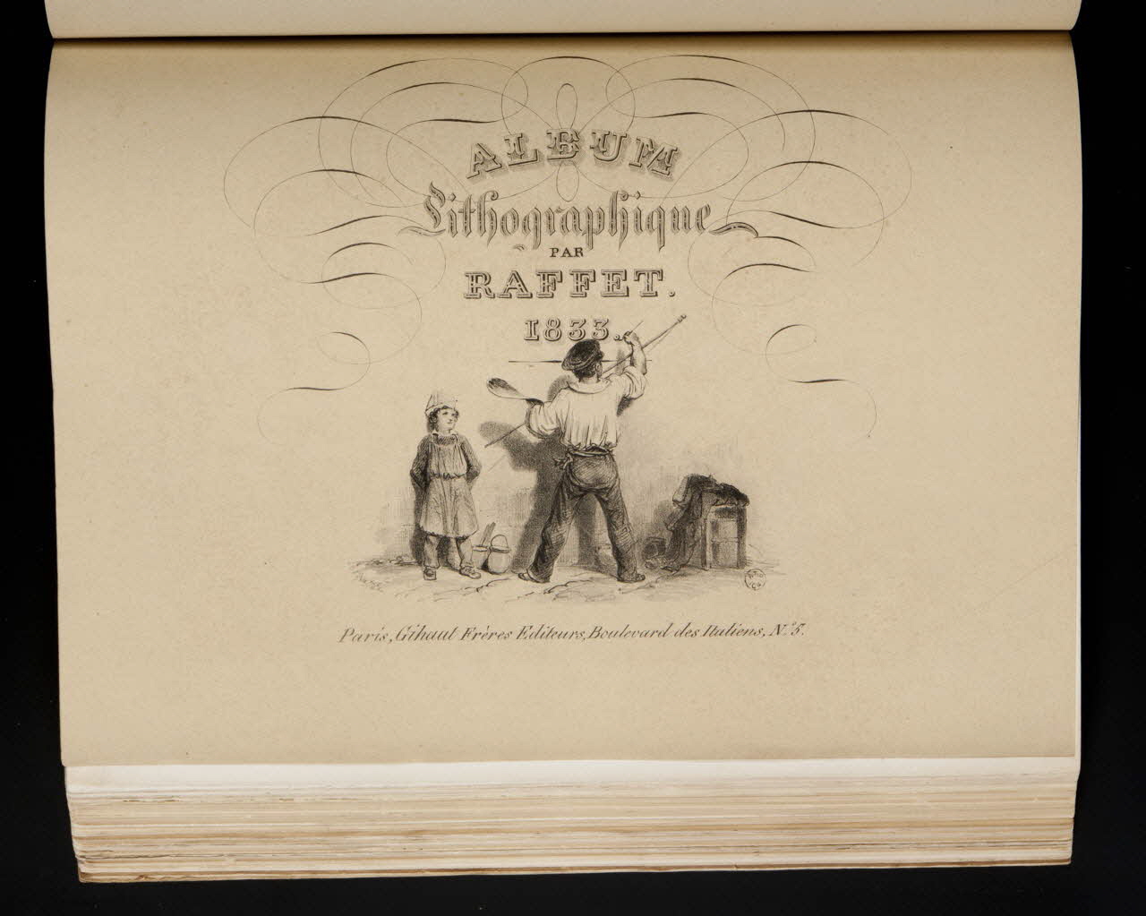 album ALBUM  Lithographique  PAR  RAFFET.  1833. 1963.75.65.91 Photo