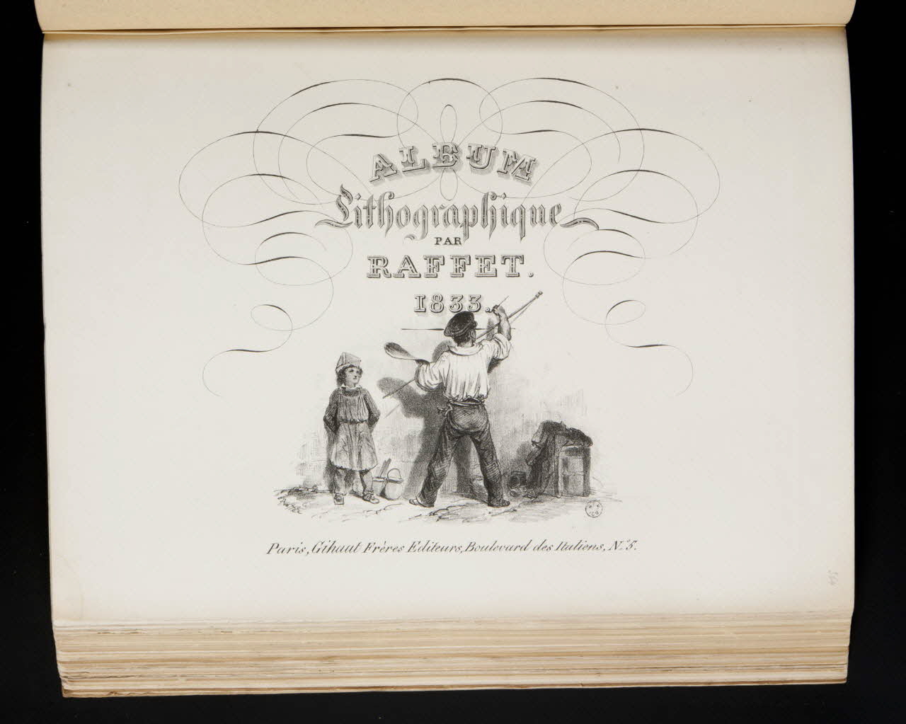 album ALBUM  Lithographique  PAR  RAFFET.  1833. 1963.75.65.92 Photo