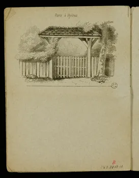 album Porte à Hyères. 1963.78.13.14  Photo