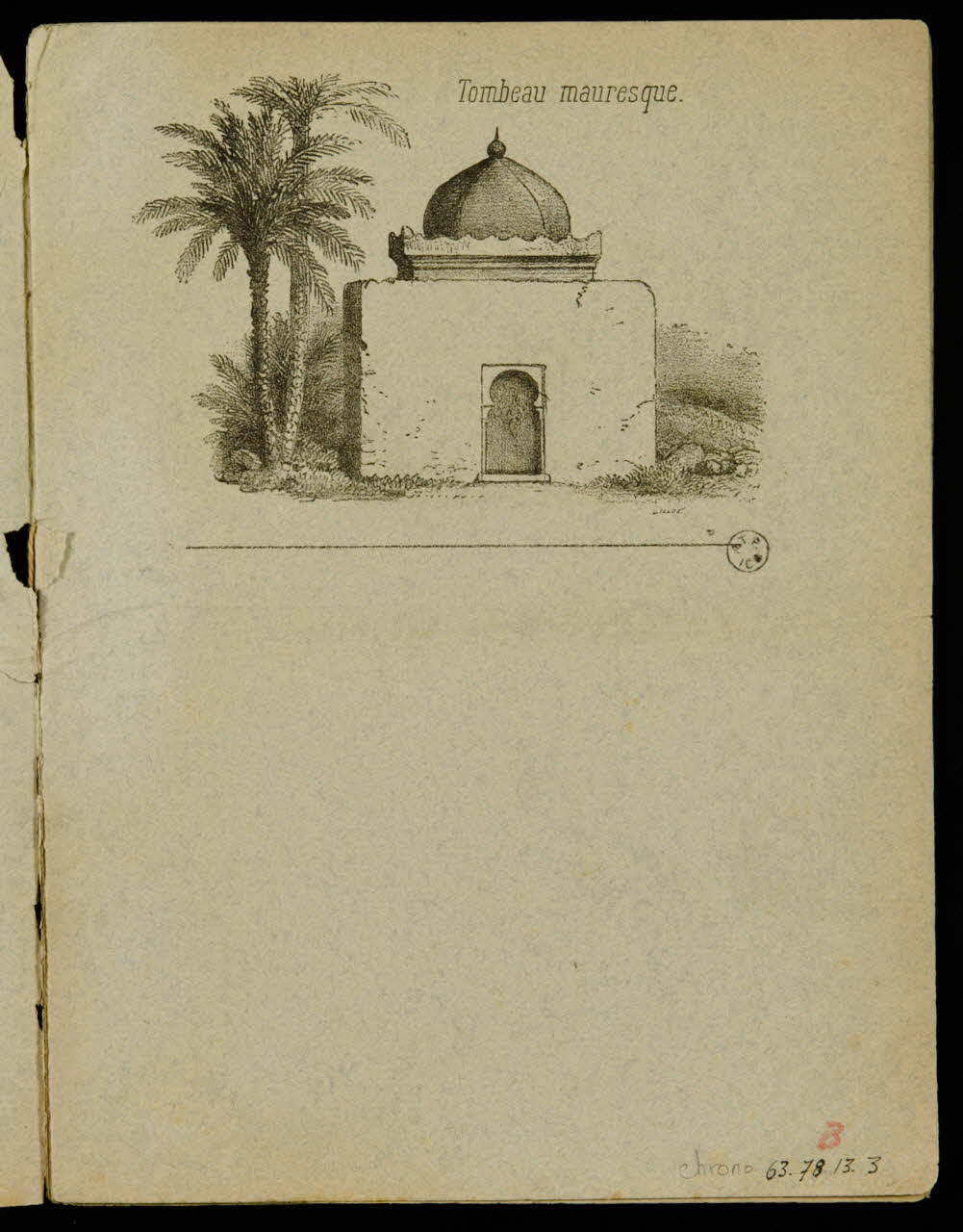 album Tombeau mauresque. 1963.78.13.3 Photo