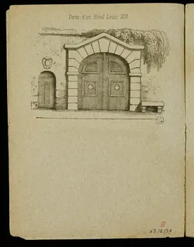 album Porte d'un Hôtel Louis XIII 1963.78.13.4 Photo
