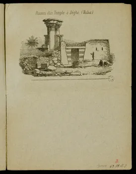 album Ruines d'un Temple à Béghé (Nubie) 1963.78.13.7 Photo