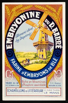 estampe EMBRYONINE DU D. BARRE  FARINE D'EMBRYONS DE BLE 1964.12.130 Photo