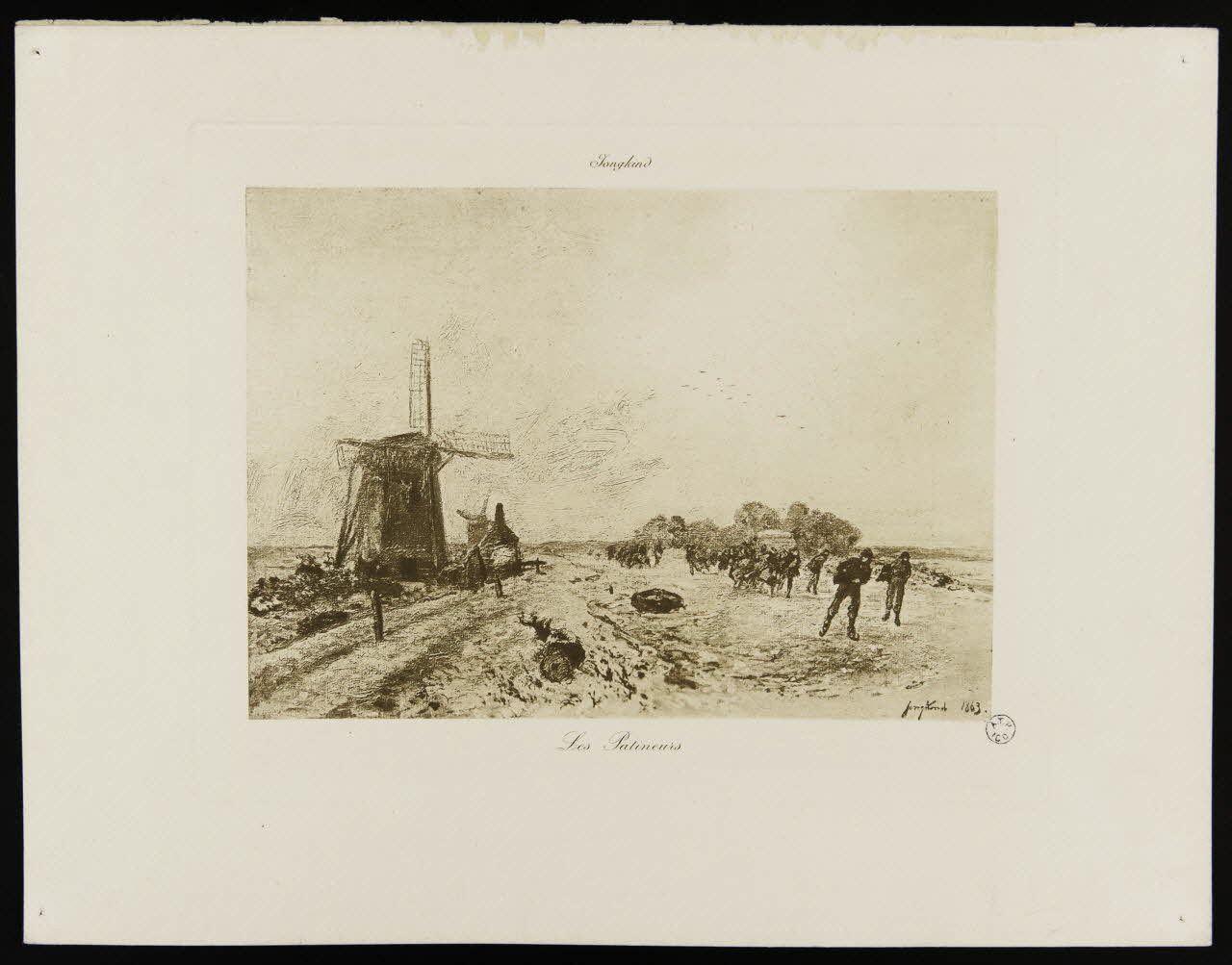 estampe Les Patineurs 1964.12.55 Photo