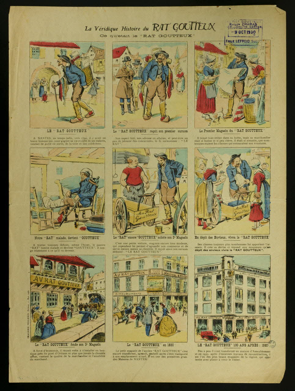 estampe La Véridique Histoire du RAT GOUTTEUX 1964.122.76 Photo