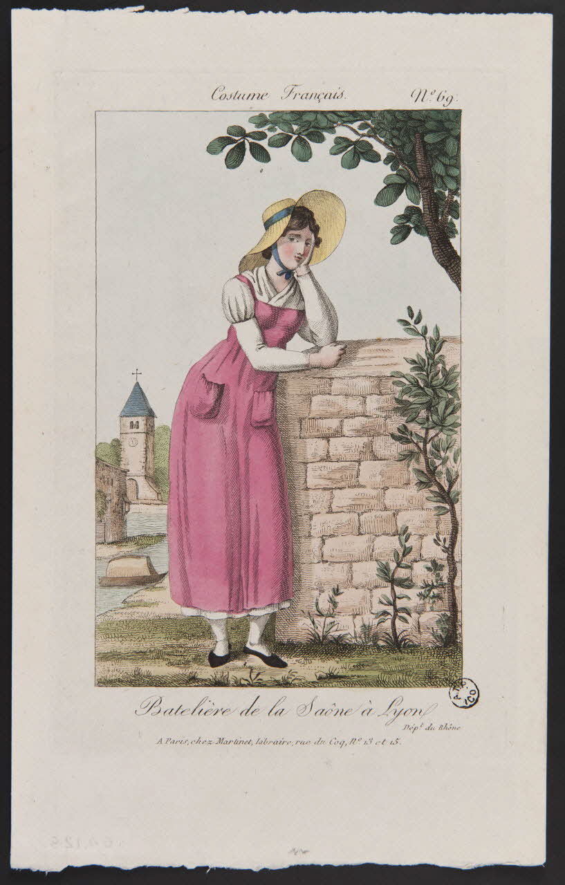 élément d'ensemble Batelière de la Saône à Lyon 1964.128.10 Photo