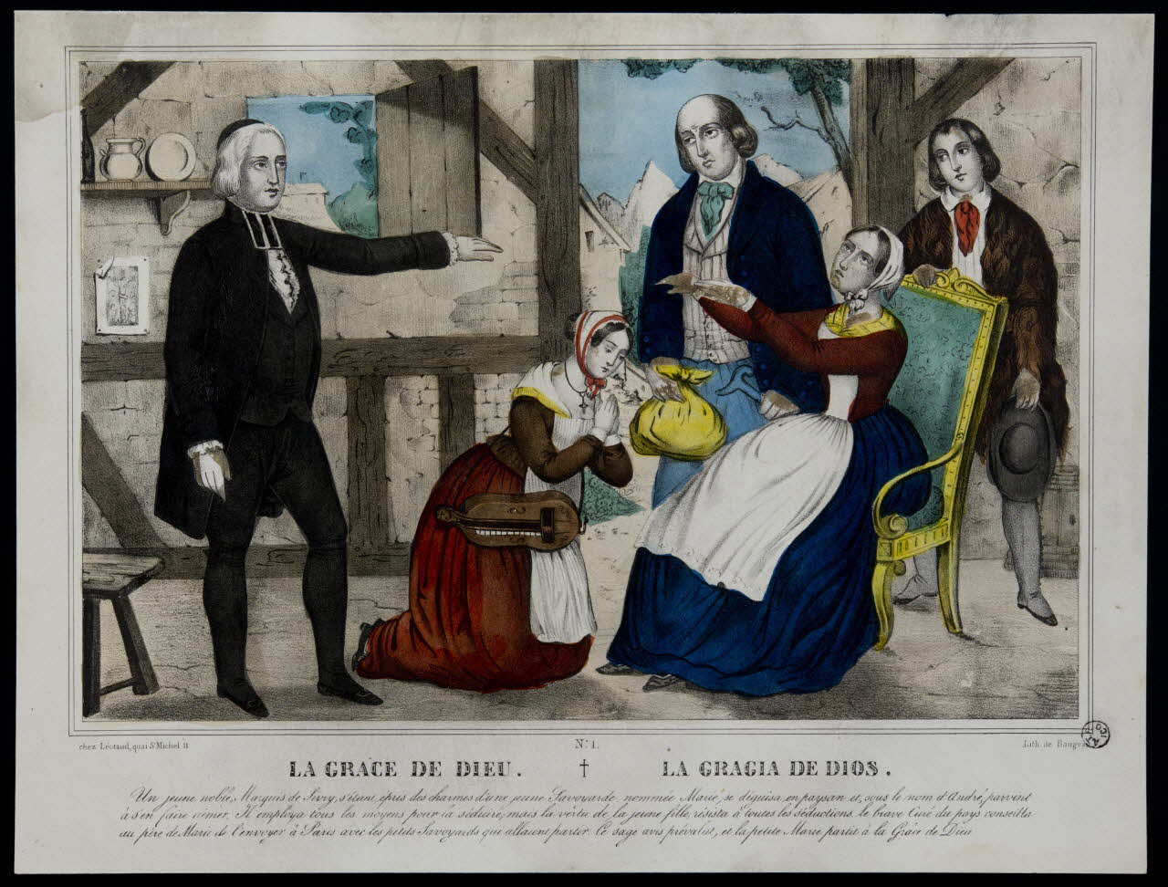 estampe LA GRACE DE DIEU. 1964.128.18 Photo