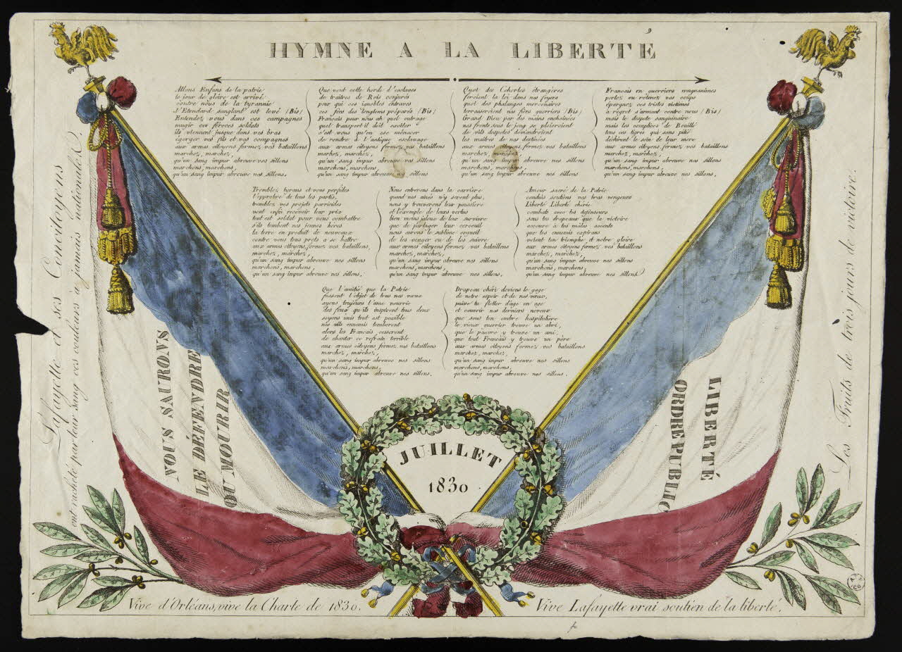 estampe HYMNE A LA LIBERTE 1964.39.34 Photo