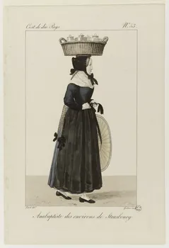 estampe Costumes de div. Pays.  Anabaptiste des environs de Strasbourg. 1964.39.44 Photo