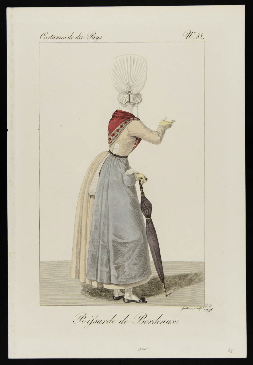 estampe Poissarde de Bordeaux. 1964.39.47 Photo