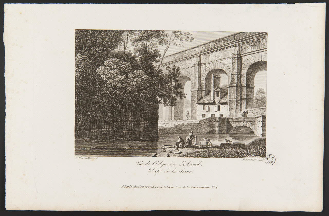 estampe Vue de l'Aqueduc d'Arcueil 1964.39.6 Photo