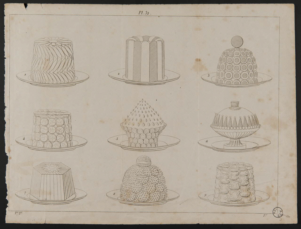 estampe Gâteaux 1964.47.3 Photo