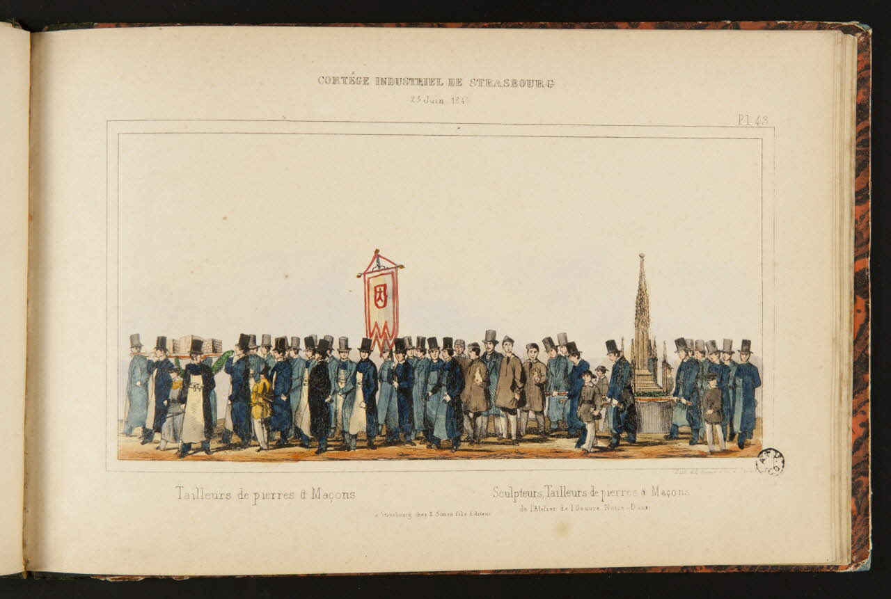 album Tailleurs de pierres & Maçons  Sculpteurs, Tailleurs de pierres & Maçons 1964.60.1.41 Photo