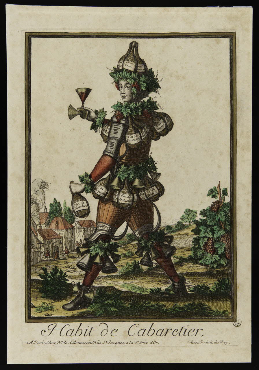 estampe Habit de Cabaretier 1964.61.2 Photo