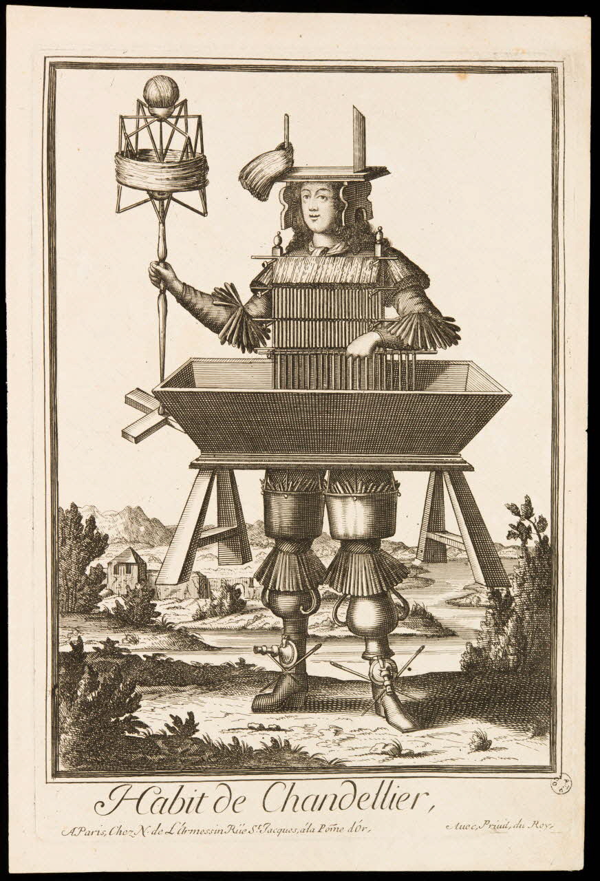 estampe Habit de Chandellier 1964.61.4 Photo