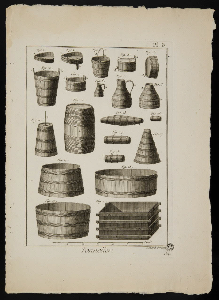 estampe Tonnelier. 1964.63.14 Photo