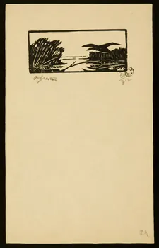 album Oiseau survolant un marais 1964.64.110 Photo