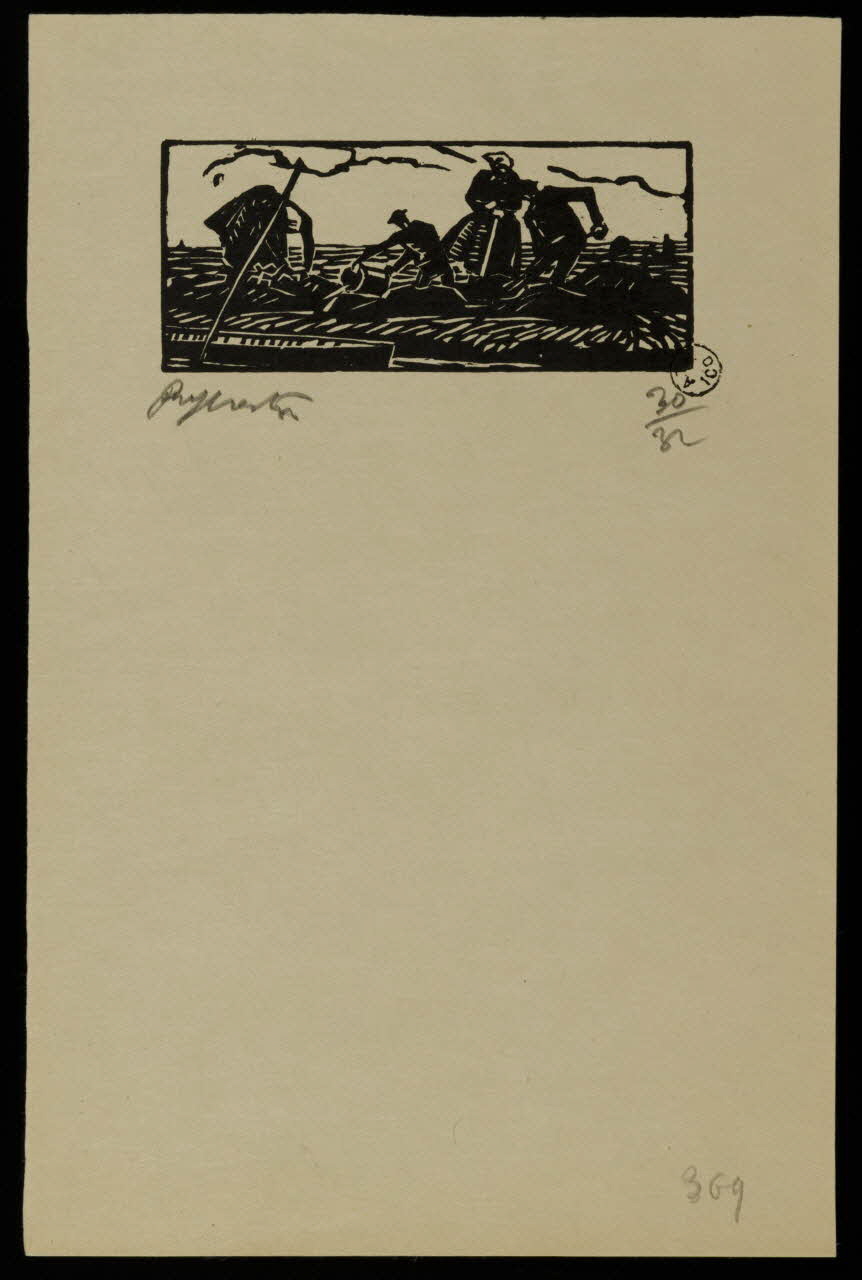 album Paysans au champ 1964.64.141 Photo