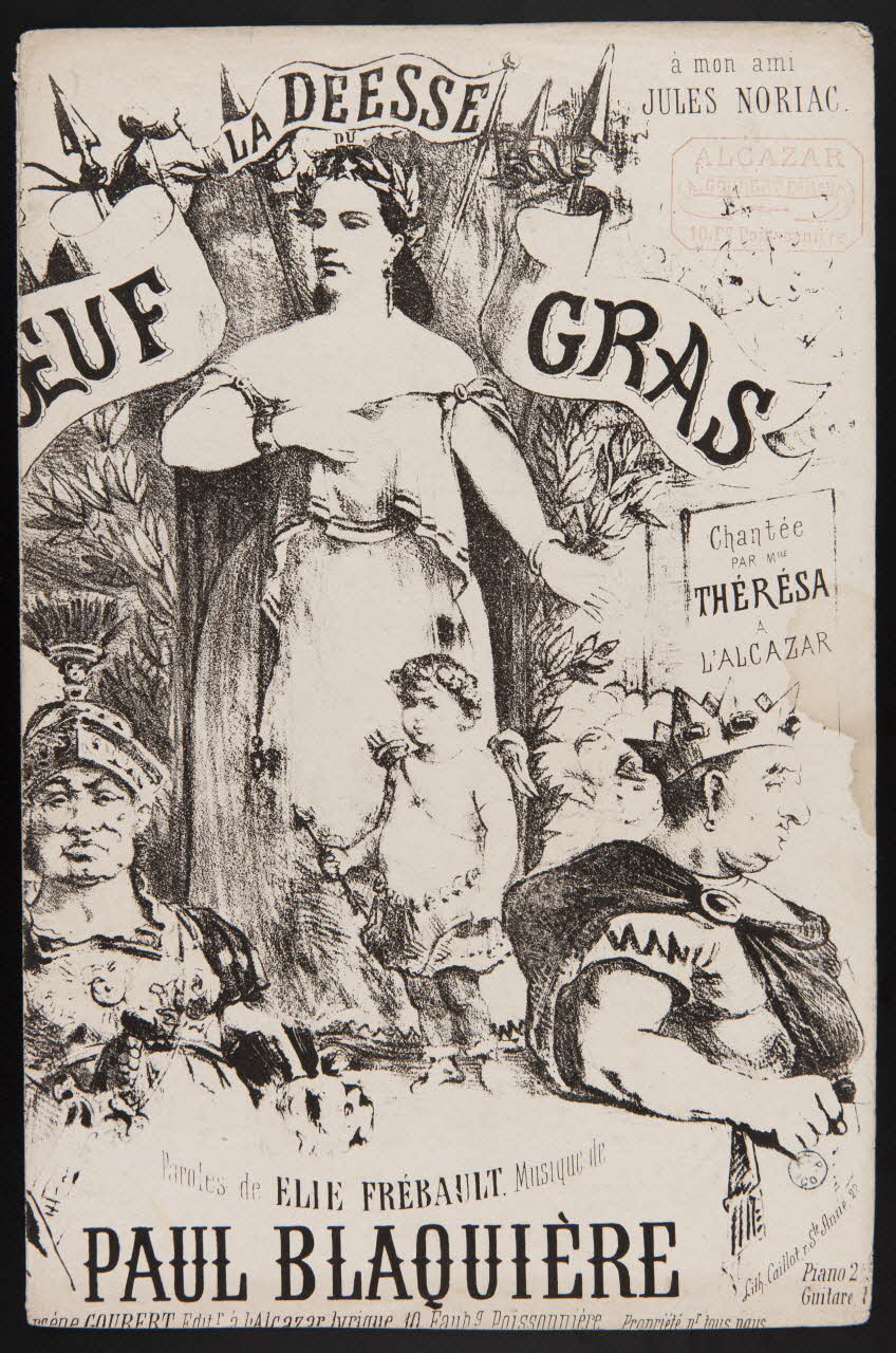 estampe LA DEESSE  DU  BOEUF  GRAS 1964.64.23 Photo