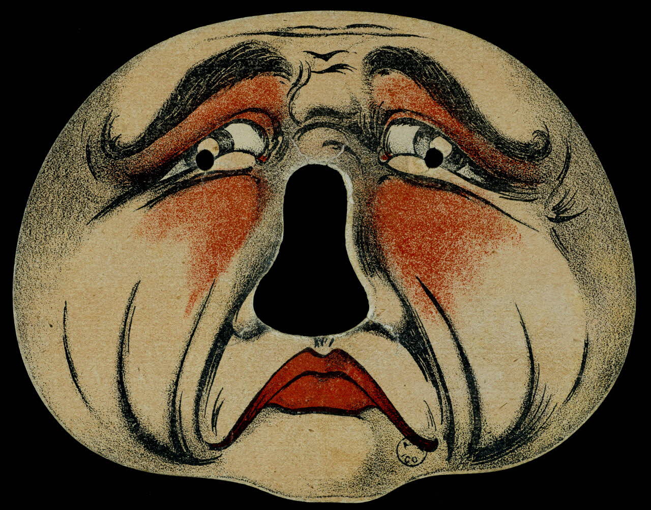 estampe Masque 1964.64.44 Photo