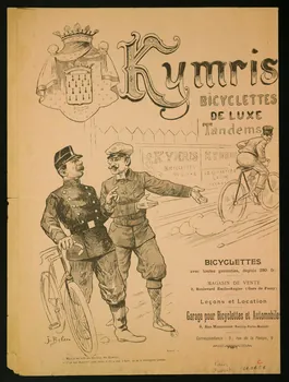 estampe Kymris  BICYCLETTE  DE LUXE  Tandems 1964.64.5.2 Photo