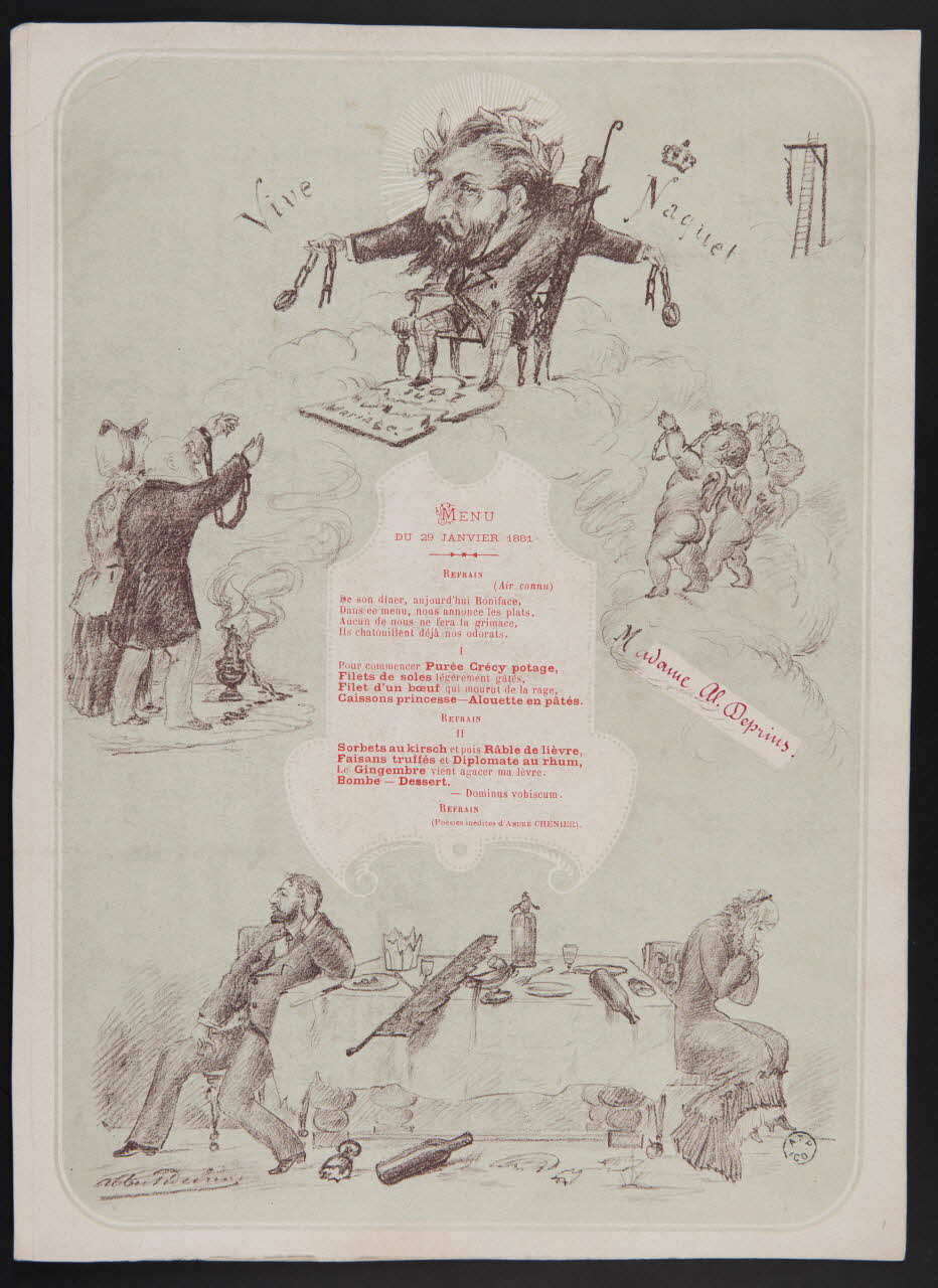 estampe MENU 1964.64.88 Photo