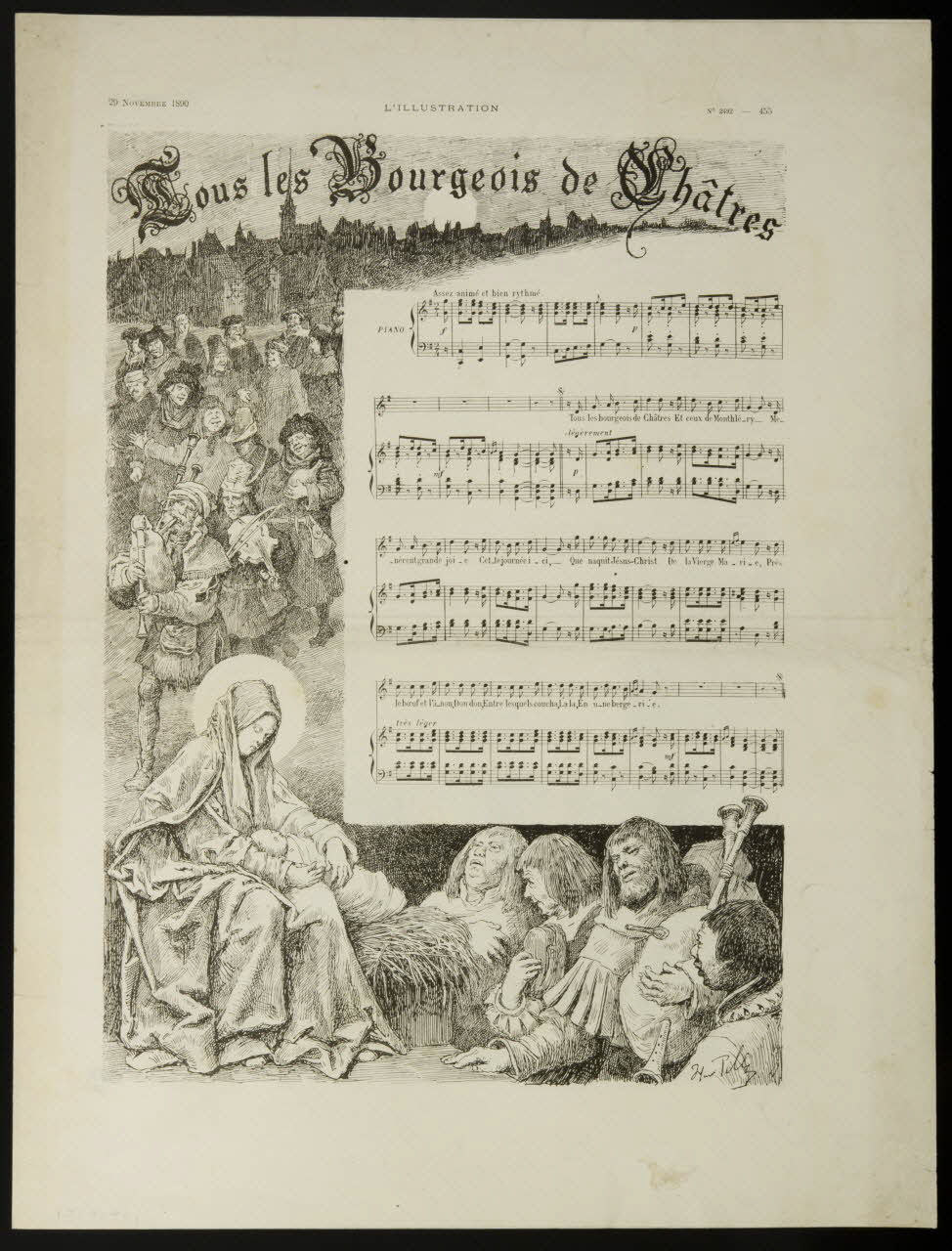 estampe L'ILLUSTRATION 1964.64.92.1/2 Photo