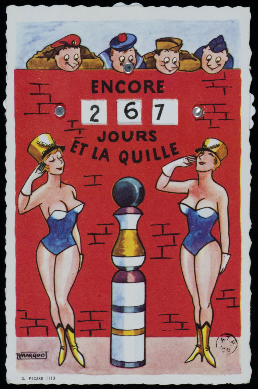 estampe ENCORE  ...  JOURS  ET LA QUILLE 1964.70.2 Photo