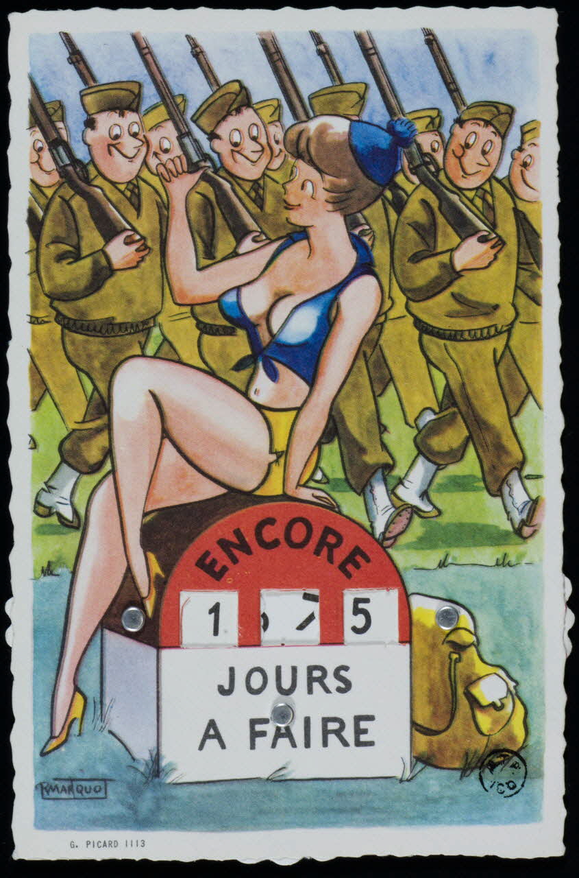 estampe ENCORE  ...  JOURS  A FAIRE 1964.70.3 Photo