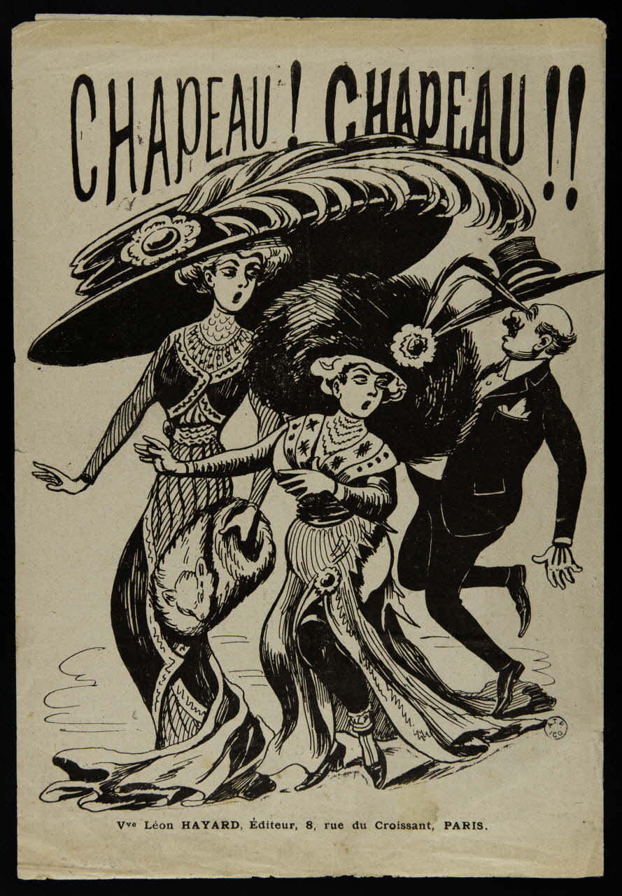 estampe CHAPEAU ! CHAPEAU !! 1965.10.65 Photo