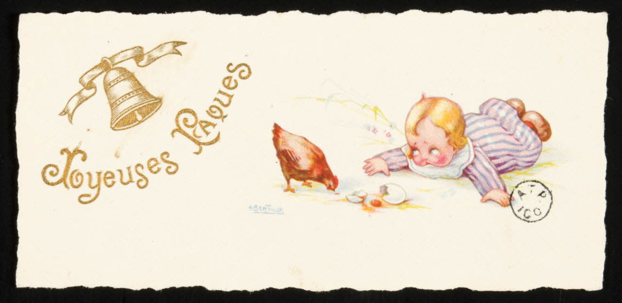 estampe Joyeuses Pâques 1965.106.17 Photo