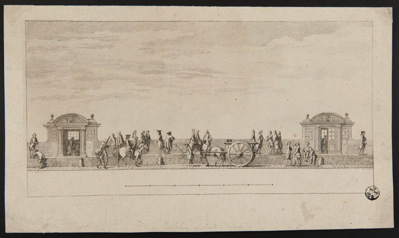 estampe Cochère rue de Paris 1965.118.7 Photo