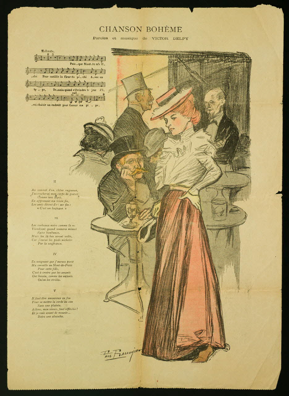 estampe CHANSON BOHEME 1965.38.10 Photo