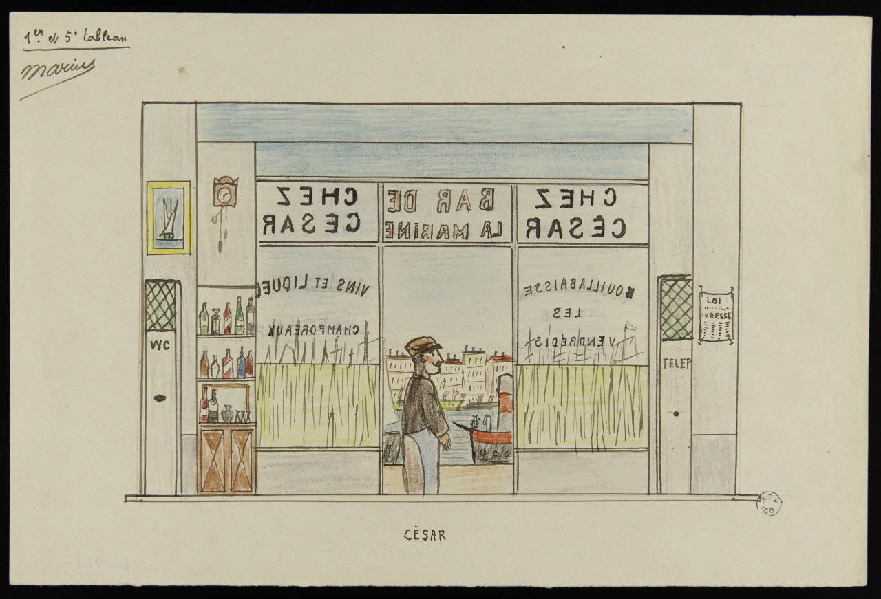 dessin CHEZ CESAR 1965.41.1 Photo