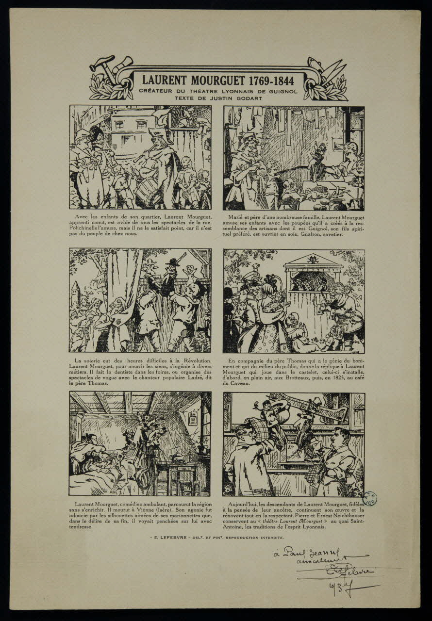 estampe LAURENT MOURGUET 1769-1844 1965.41.9 Photo