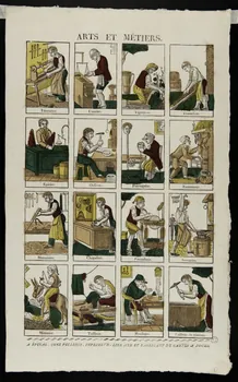 Pellerin imagerie ancienne ARTS ET METIERS. Lorraine, France 1837 1965.75.384 Photo