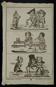 Jean-Baptiste Castiaux ; Simon-François Blocquel imagerie ancienne Suite de scènes Lille 1809-1837 1965.75.420 Photo