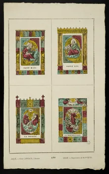 Jean-Baptiste Castiaux ; Simon-François Blocquel imagerie ancienne SAINT MARC. Lille 1809-1837 1965.75.472 Photo
