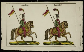 Henri Désiré Porret ; Jean-Baptiste Castiaux ; Simon-François Blocquel imagerie ancienne Lancier. Lille 1820-1837 1965.75.547 Photo