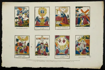 imagerie ancienne JESUS AU JARDIN DES OLIVIERS 1965.75.63 Photo