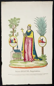 Alphonse Picard ; Guérin Jean François imagerie ancienne Sainte HELENE, Impératrice. Caen 1809-1831 1965.75.64 Photo