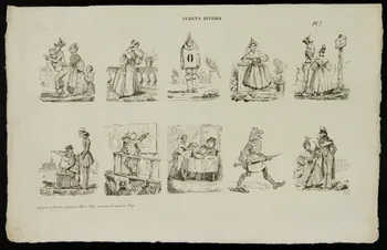 Adrien N. Dembour imagerie ancienne SUJETS DIVERS. Metz 1835-1840 1965.75.663 Photo