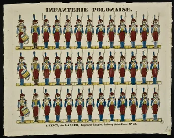 Lacour Jacques Stanislas Prosper Hubert imagerie ancienne INFANTERIE POLONAISE. Nancy 1831-1832 1965.75.773 Photo