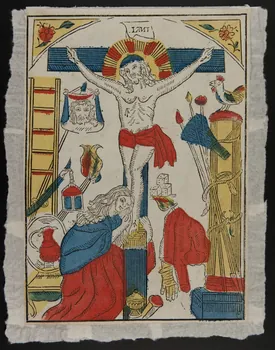 imagerie ancienne Crucifixion 1965.75.8  Photo
