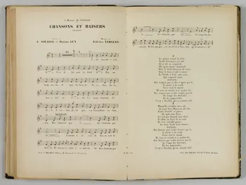 album CHANSONS et BAISERS  Chanson 1965.99.1.36 Photo