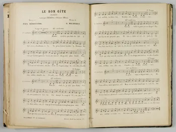 album LE BON GITE  Chanson 1965.99.1.45  Photo