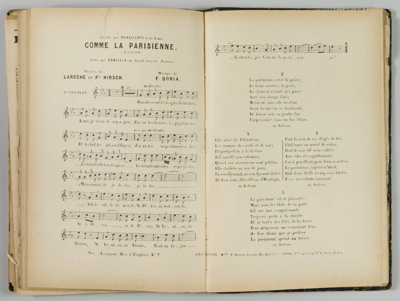 album Comme la Parisienne 1965.99.1.59 Photo