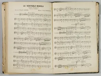 album VERITABLE MANOLA  BOLERO-SEGUIDILLE 1965.99.1.67 Photo
