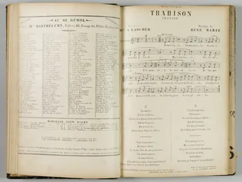 album Trahison  Chanson 1965.99.1.9 Photo